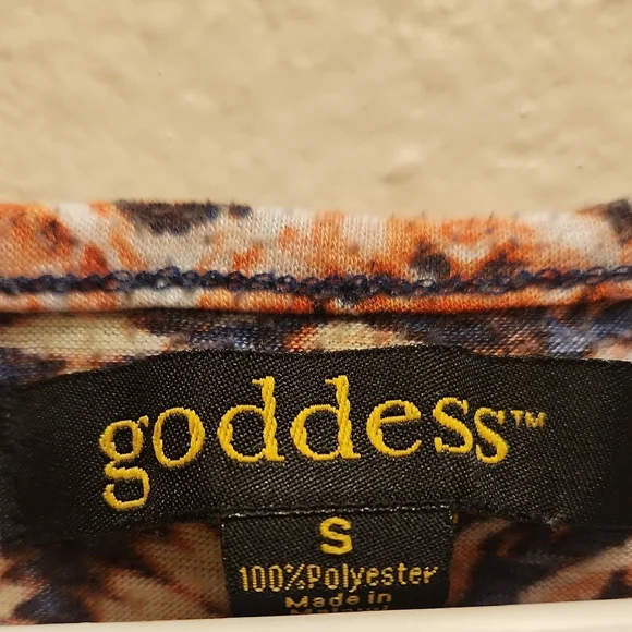 Goddess Tribal Blouse Size Small - Picture 2 of 7